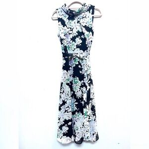 Karl Lagerfeld Crepe Side Rouched Sheath Dress